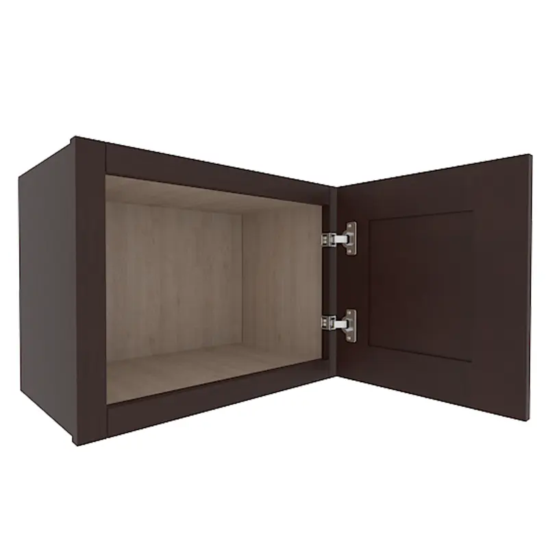 Exquisite Espresso  Shaker Wall Cabinet with 1 Door – Premium nan b...
